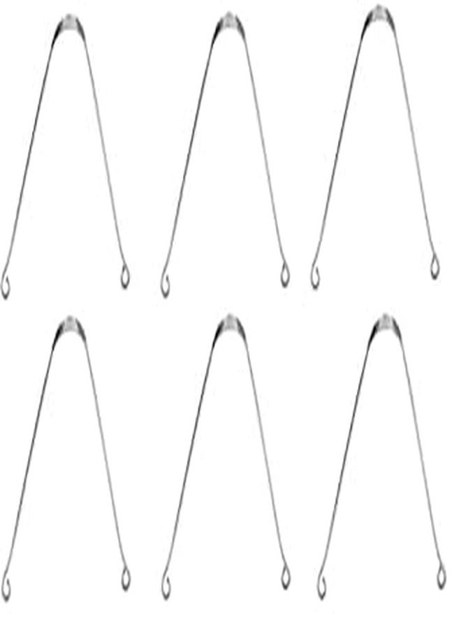 QimacPlus Surgical Grade Stainless Steel Tongue Cleaner: For Kids and Adults, Promoting Daily Oral Hygiene, Fresh Breath, and Overall Health Set of 6 - Image 1